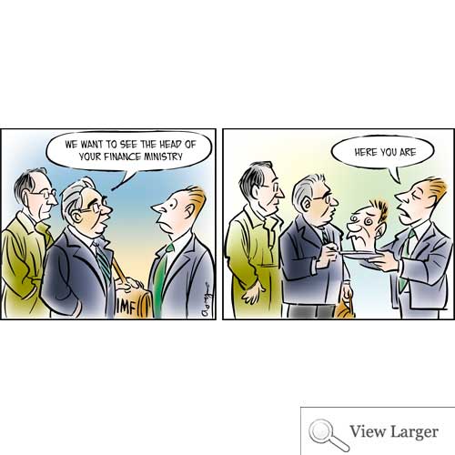 Ireland bailed out by IMF