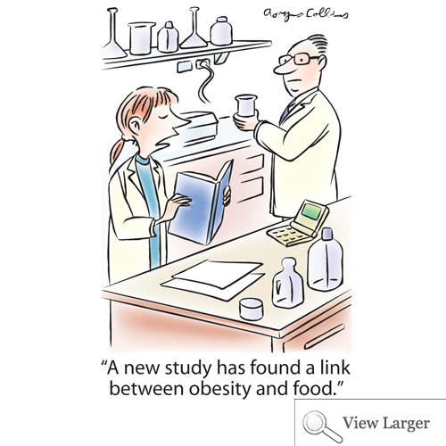 Health cartoon study