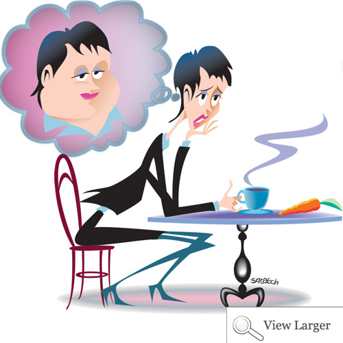 Diet cartoon